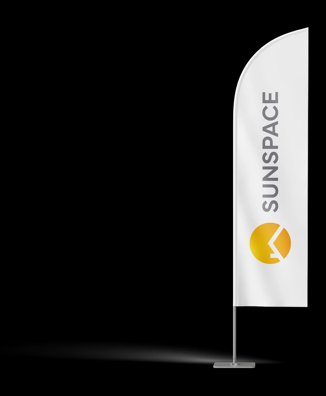 Beach Flag Sunspace — Single side print