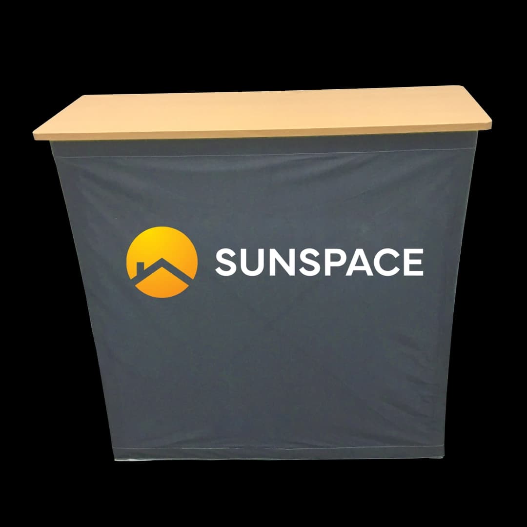 Sublimated Pop-Up Counter