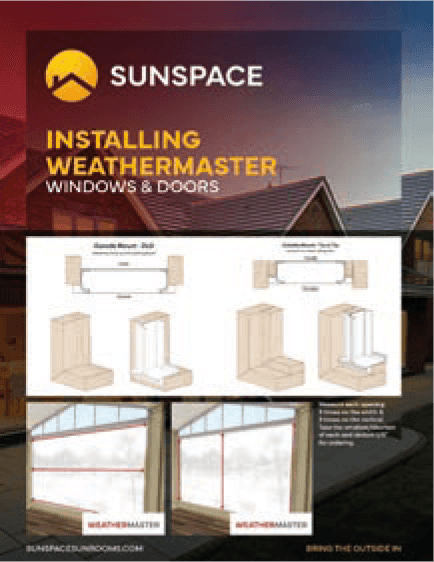 Installing WeatherMaster Windows & Doors