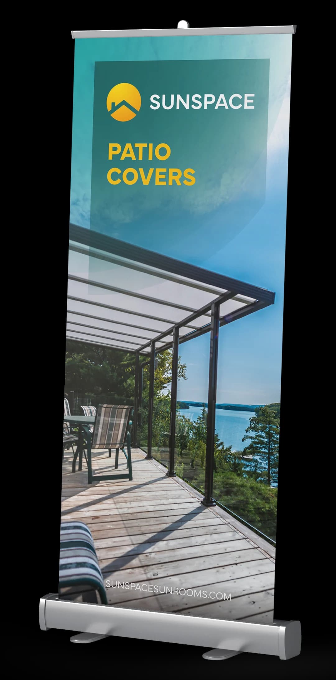 Pop-Up Banner Patio Covers