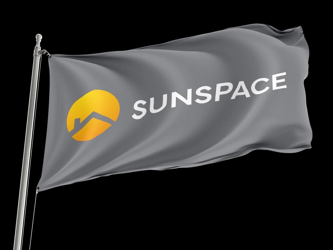 Grey Classic Flag