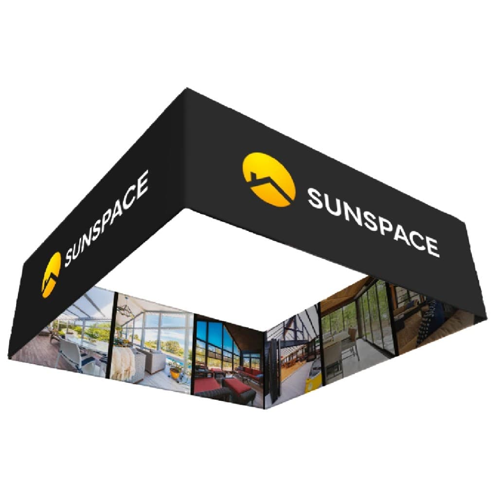 Hanging Banner - Circular Frame (small)