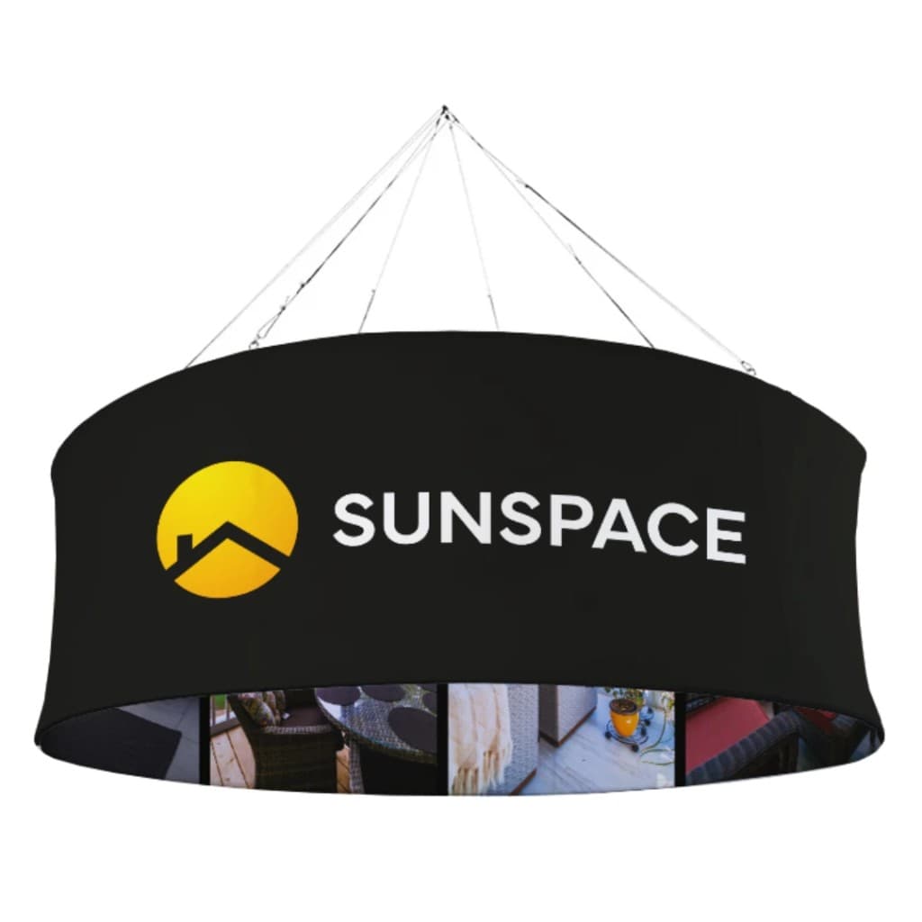Hanging Banner - Circular Frame (medium)